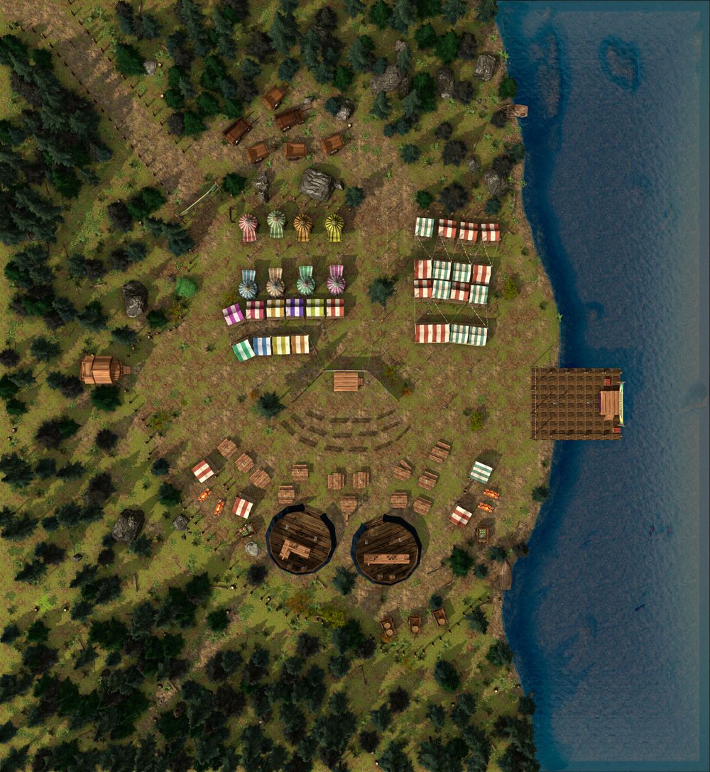Lakeside Festival - Map Only