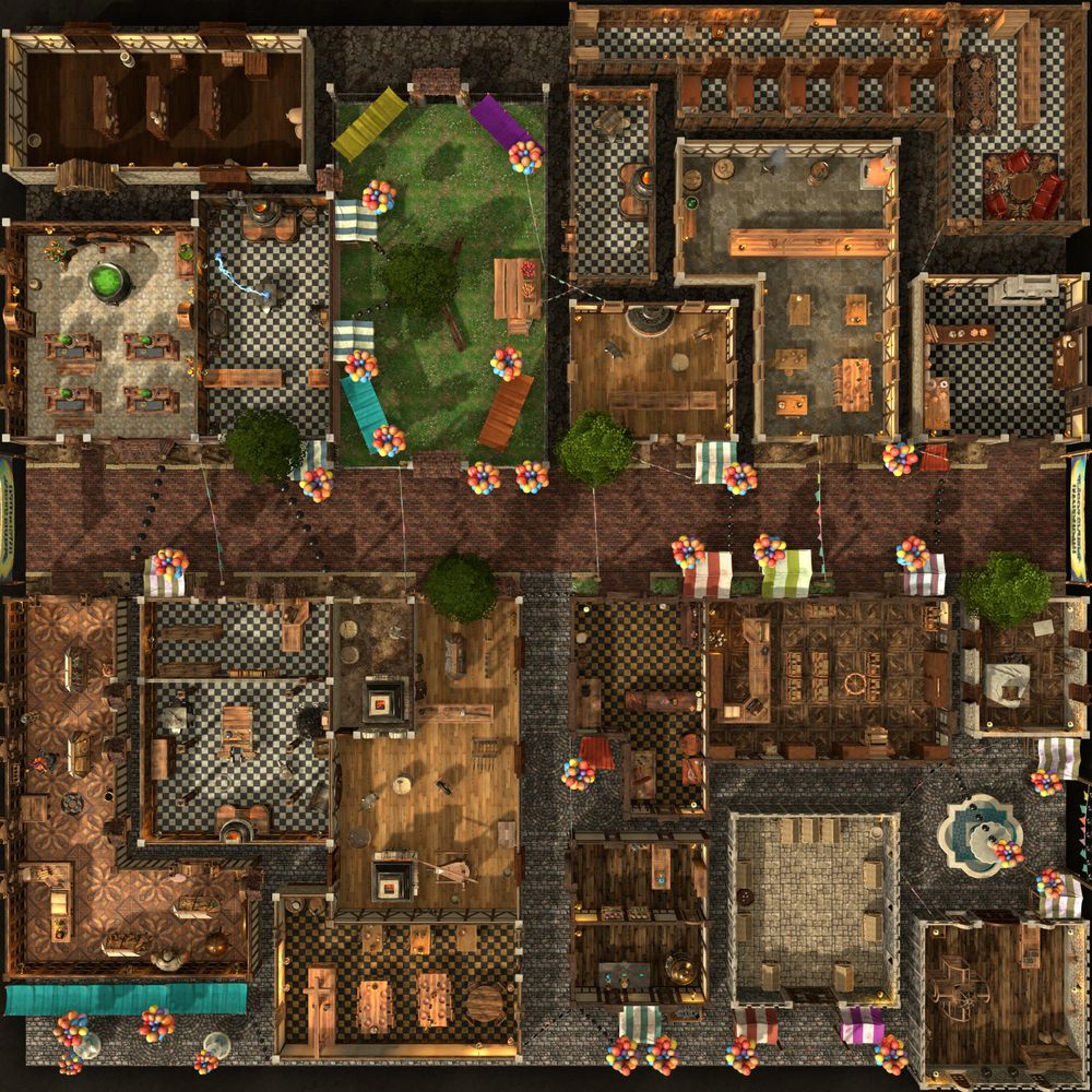 Town Festival - Map Only