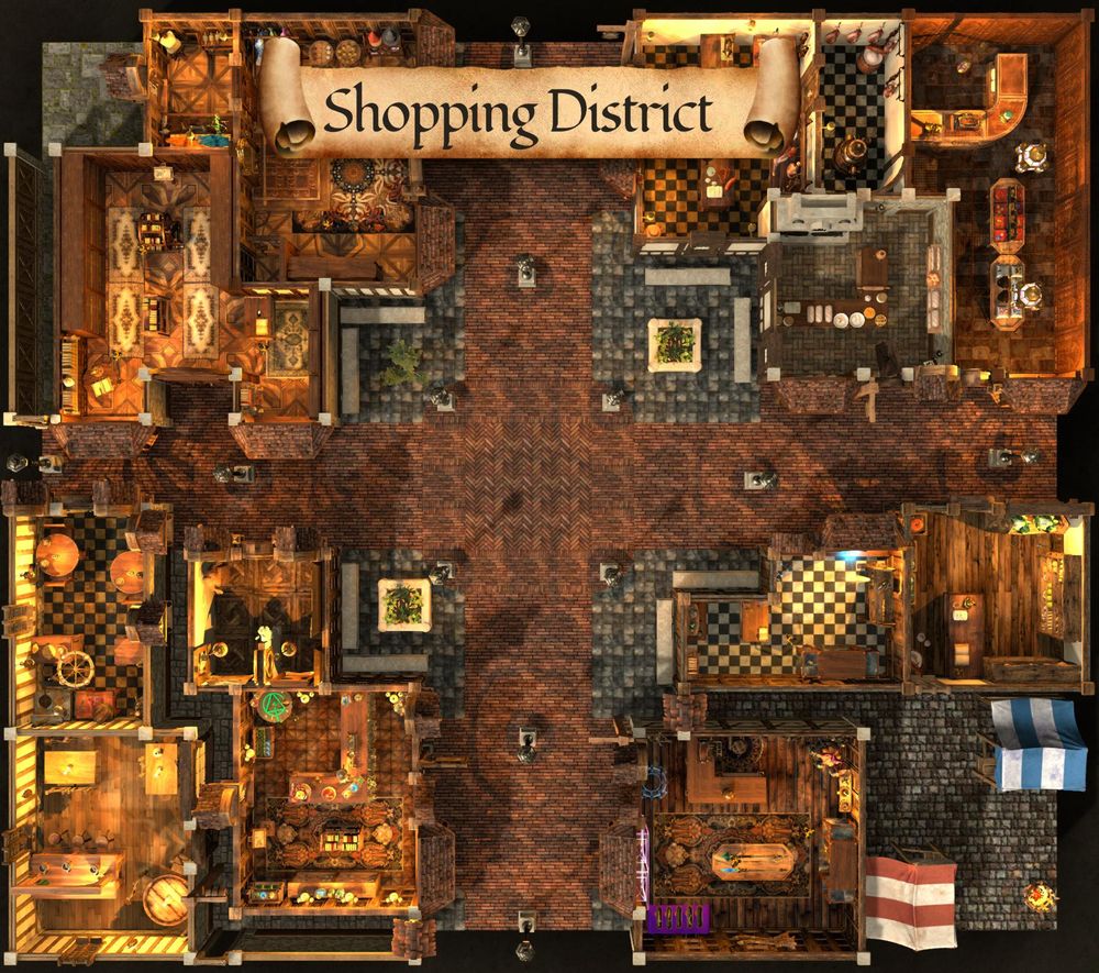Shopping District - FoundryVTT
